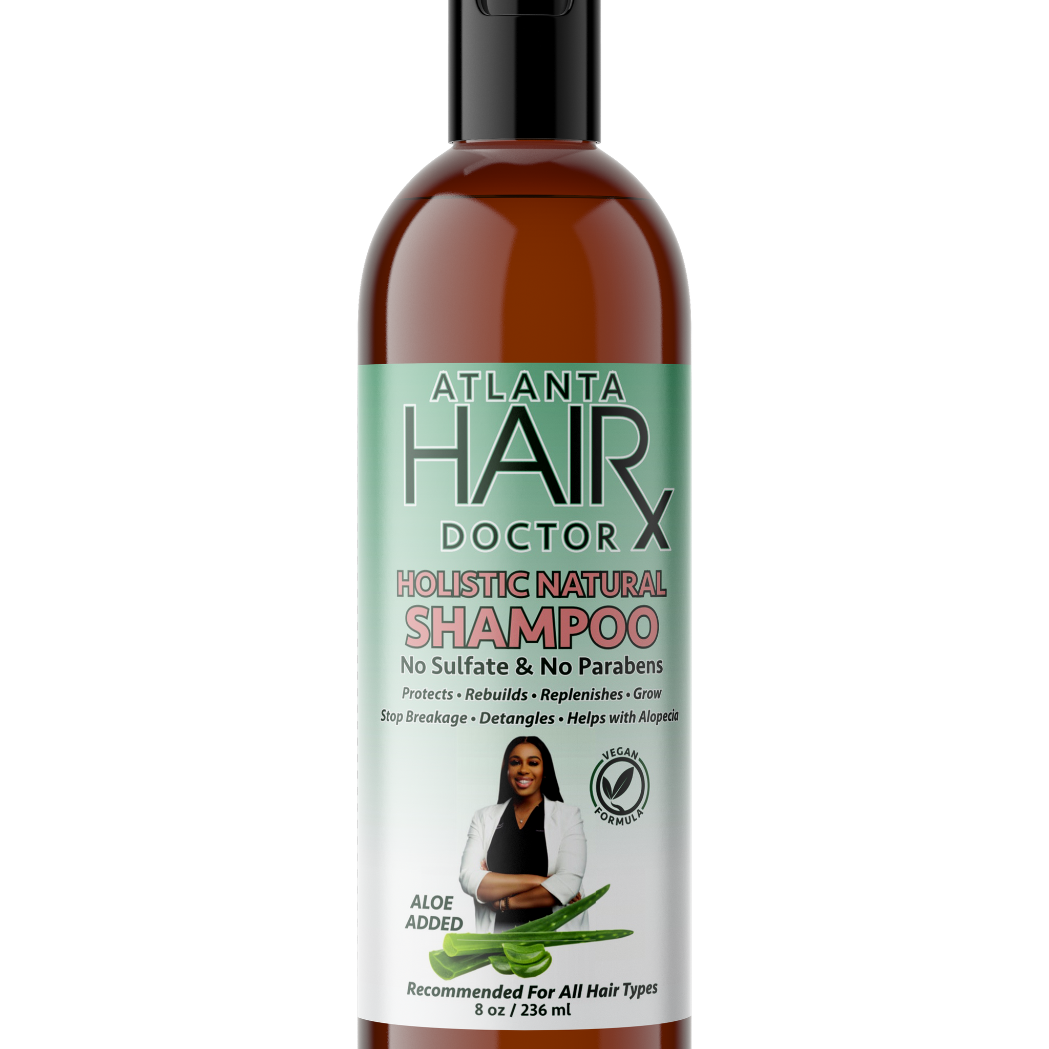 Natural Shampoo - 8 fl oz each